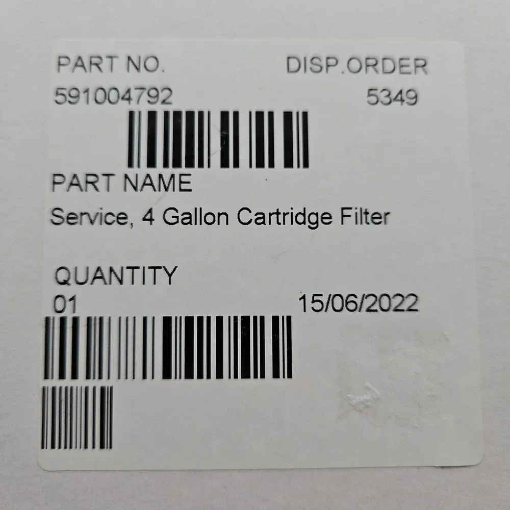 Cleva 591004792 4 Gallon Wet/Dry Vac Cartridge Filter Fits Craftsman 17810